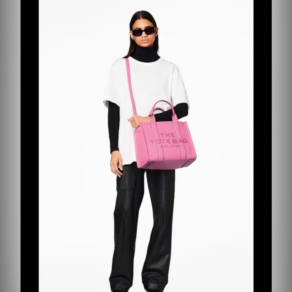 Marc Jacobs Pink The Tote Bag Crossbody
